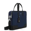 Aktentasche aus Leder und Canvas Aktentasche Aktentasche aus Leder und Canvas Aktentasche