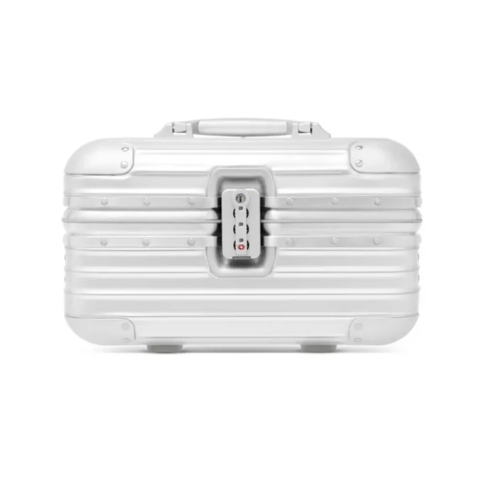 Aluminium-Reise-Kosmetiktasche Aluminium-Reise-Kosmetiktasche