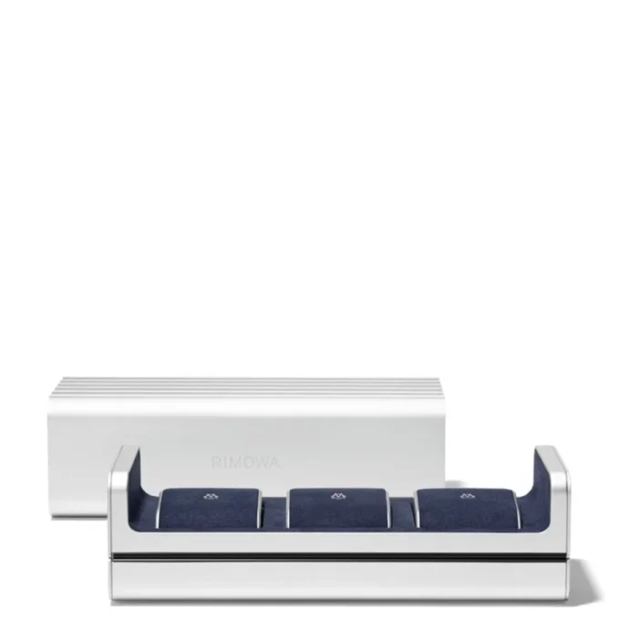 Aluminium-Uhrenetui für 3 Uhren Suitcasetasche