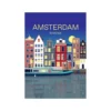 Amsterdam Gepäckaufkleber Amsterdam Gepäckaufkleber