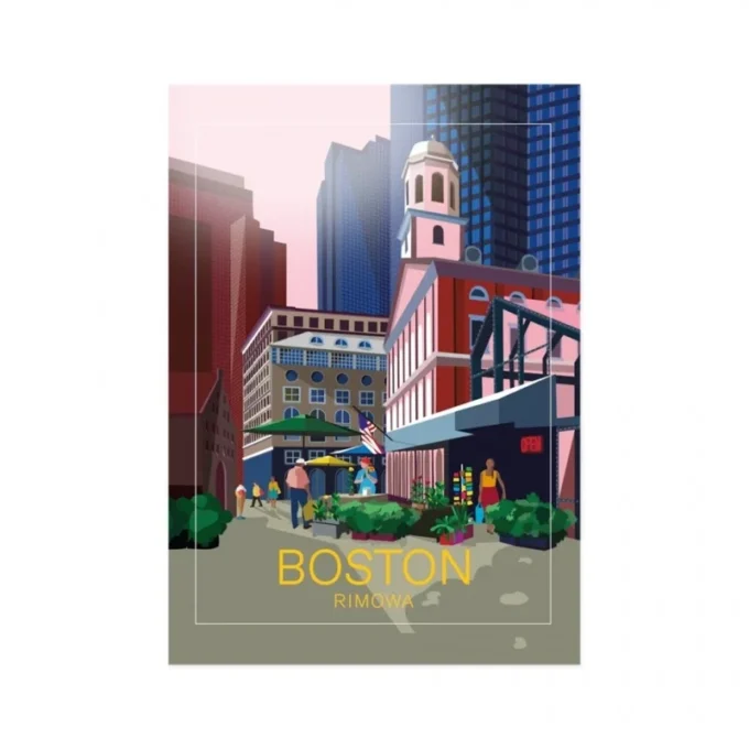 Boston-Gepäckaufkleber Boston-Gepäckaufkleber