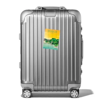 Brasília-Aufkleber Gepäckaufkleber Brasília-Aufkleber Gepäckaufkleber