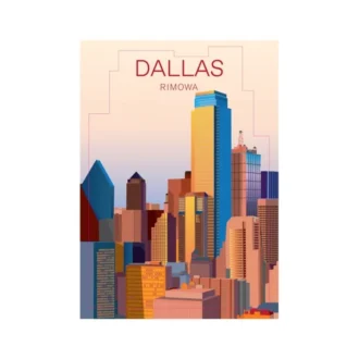 Dallas Gepäckaufkleber Dallas Gepäckaufkleber