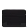 Flache Pouch Laptop-Tasche aus Leder und Canvas Beuteltasche Flache Pouch Laptop-Tasche aus Leder und Canvas Beuteltasche