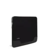 Flache Pouch Laptop-Tasche aus Leder und Canvas Beuteltasche Flache Pouch Laptop-Tasche aus Leder und Canvas Beuteltasche