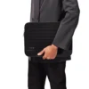 Flache Pouch Laptop-Tasche aus Leder und Canvas Beuteltasche Flache Pouch Laptop-Tasche aus Leder und Canvas Beuteltasche