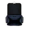 Flap Large aus Leder und Canvas Rucksack