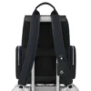 Flap Large aus Leder und Canvas Rucksack