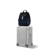 Flap Large aus Leder und Canvas Rucksack