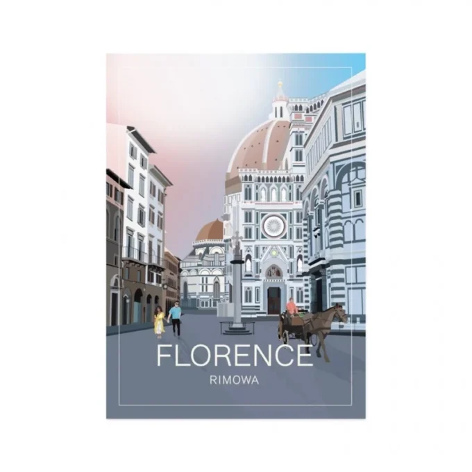 Florenz-Gepäckaufkleber Florenz-Gepäckaufkleber