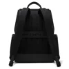 Großer Rucksack mit Klappe aus Nylon und Leder Großer Rucksack mit Klappe aus Nylon und Leder