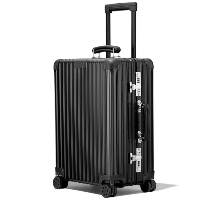 Klassischer Aluminium-Handgepäckkoffer Klassischer Aluminium-Handgepäckkoffer