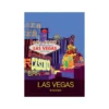 Las Vegas Gepäckaufkleber