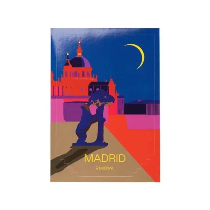 Madrid Gepäckaufkleber