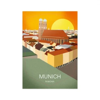 Münchner Gepäckaufkleber