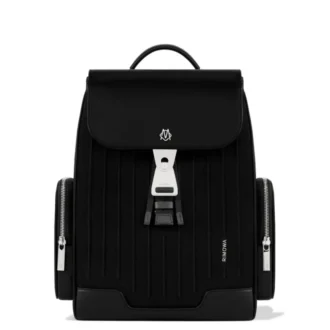 Never Still Small Flap in Leder & Canvas Rucksack