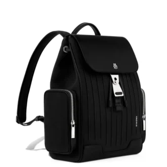 Never Still Small Flap in Leder & Canvas Rucksack