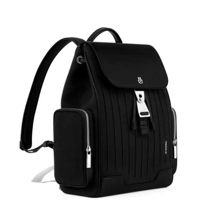Never Still Small Flap in Leder & Canvas Rucksack Never Still Small Flap in Leder & Canvas Rucksack