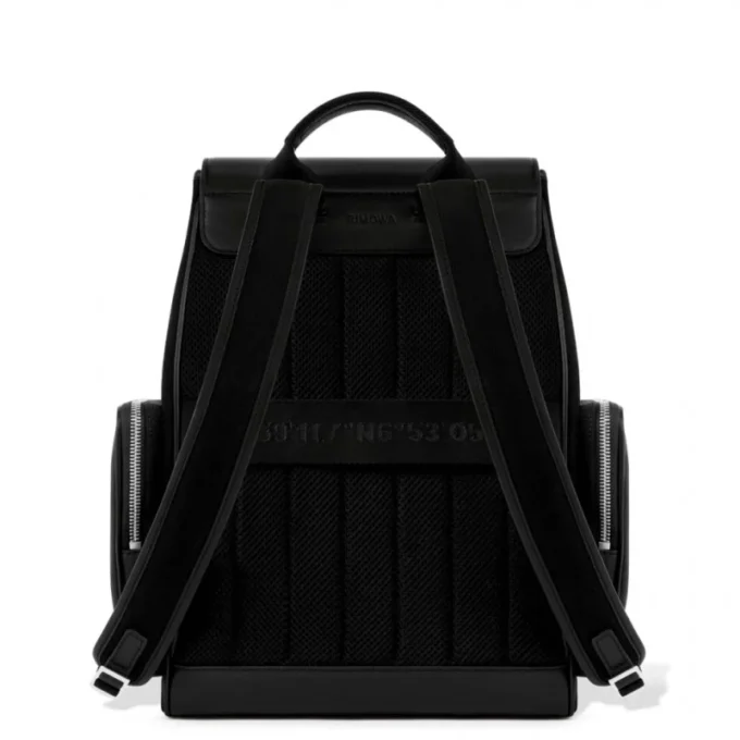 Never Still Small Flap in Leder & Canvas Rucksack Never Still Small Flap in Leder & Canvas Rucksack