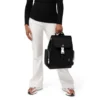 Never Still Small Flap in Leder & Canvas Rucksack Never Still Small Flap in Leder & Canvas Rucksack