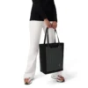 Never Still Vertical aus Leder und Canvas TrageBags Never Still Vertical aus Leder und Canvas TrageBags