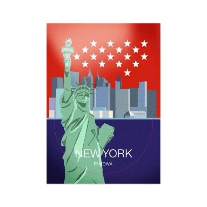 New York Gepäckaufkleber