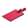 Orchid Pink Personalisierte Leder-Gepäckanhänger Orchid Pink Personalisierte Leder-Gepäckanhänger