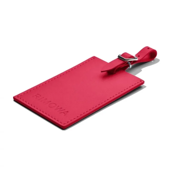 Orchid Pink Personalisierte Leder-Gepäckanhänger Orchid Pink Personalisierte Leder-Gepäckanhänger