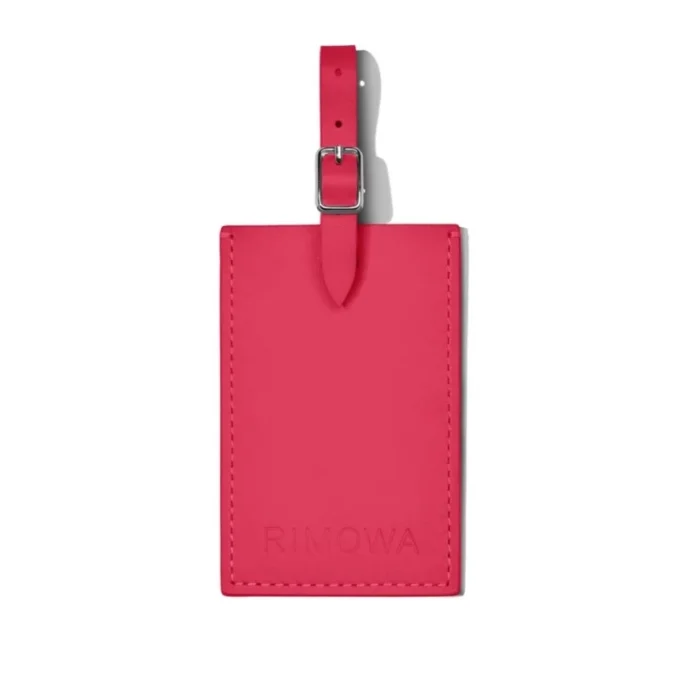 Orchid Pink Personalisierte Leder-Gepäckanhänger Orchid Pink Personalisierte Leder-Gepäckanhänger