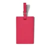 Orchid Pink Personalisierte Leder-Gepäckanhänger Orchid Pink Personalisierte Leder-Gepäckanhänger