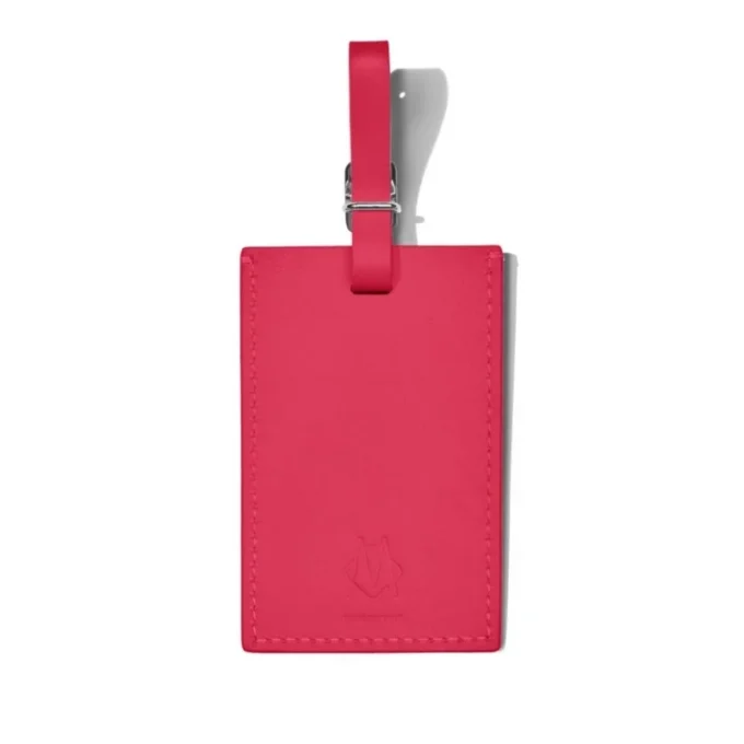 Orchid Pink Personalisierte Leder-Gepäckanhänger Orchid Pink Personalisierte Leder-Gepäckanhänger