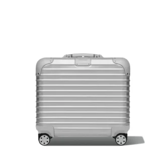 Original Compact Convertible Rollkoffer aus Aluminium