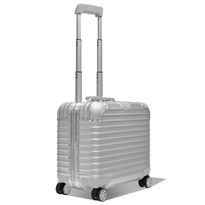 Original Compact Convertible Rollkoffer aus Aluminium Original Compact Convertible Rollkoffer aus Aluminium