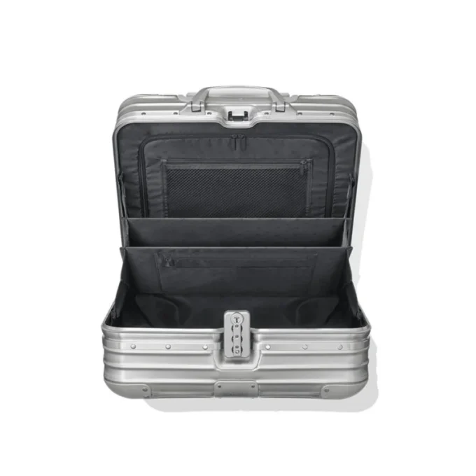 Original Compact Convertible Rollkoffer aus Aluminium Original Compact Convertible Rollkoffer aus Aluminium