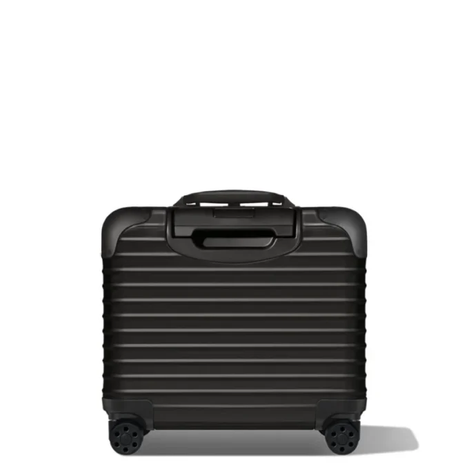 Original kompakte Rollaktentasche in Aluminiumkoffer
