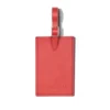 Personalisierte Leder-Gepäckanhänger in Rot Paprika Personalisierte Leder-Gepäckanhänger in Rot Paprika