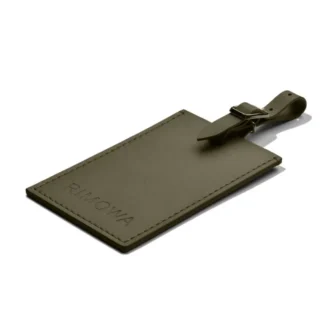 Personalisierte Leder-Gepäckanhänger Lagoon