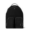 Rucksack Medium aus Leder und Canvas Rucksack Medium aus Leder und Canvas