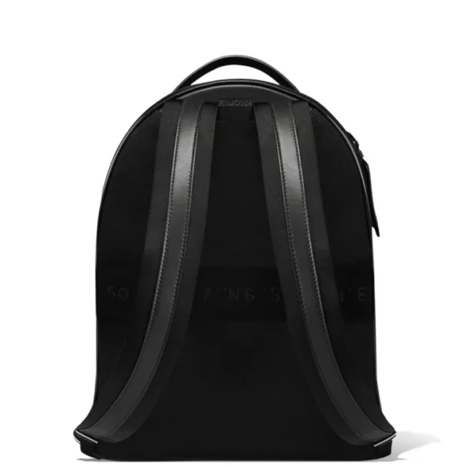 Rucksack Medium aus Leder und Canvas Rucksack Medium aus Leder und Canvas