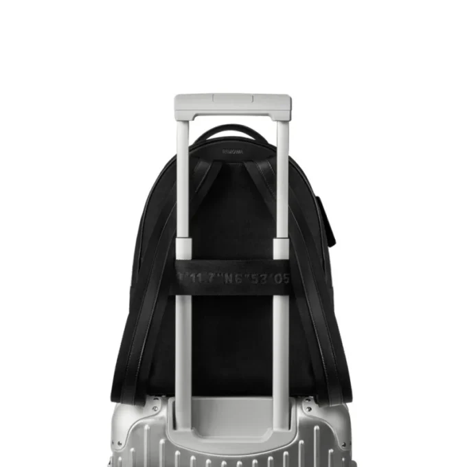 Rucksack Medium aus Leder und Canvas Rucksack Medium aus Leder und Canvas