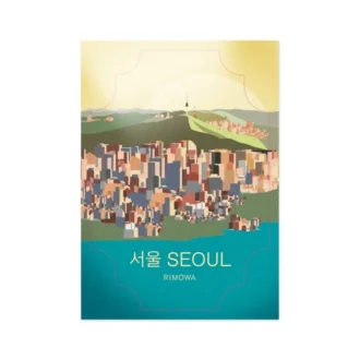 Seoul-Gepäckaufkleber