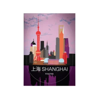 Shanghai-Gepäckaufkleber