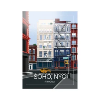Soho NYC Gepäckaufkleber