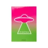 UFO-Gepäckaufkleber
