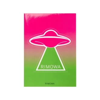 UFO-Gepäckaufkleber