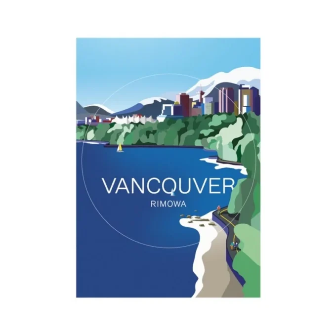 Vancouver-Gepäckaufkleber