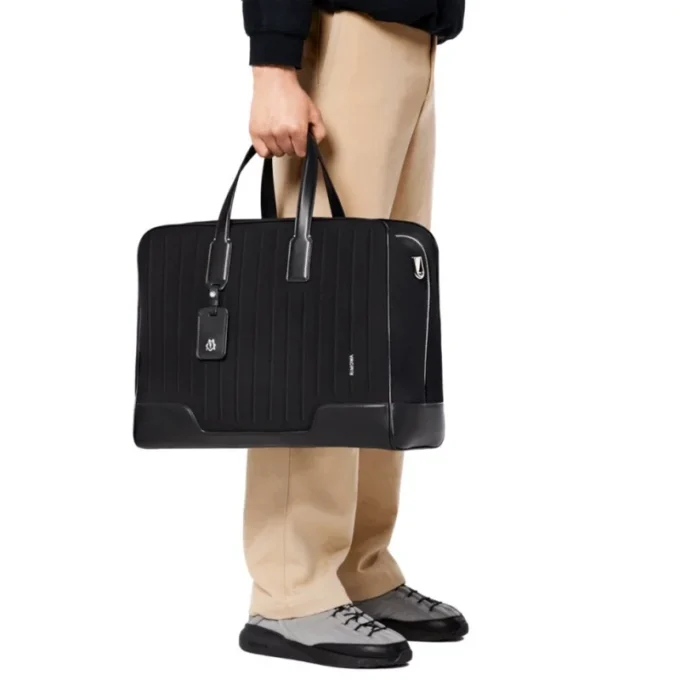 Weekender-Tasche aus Canvas und Leder Reisetaschen Weekender-Tasche aus Canvas und Leder Reisetaschen