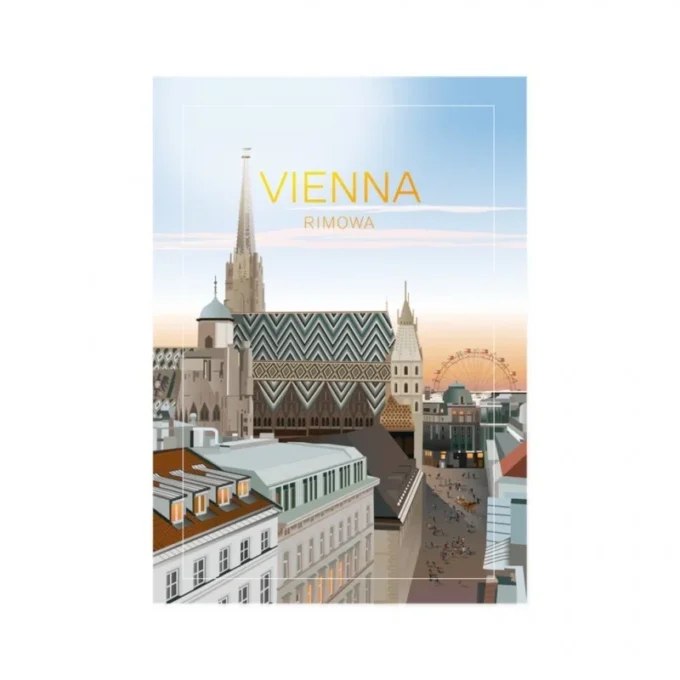 Wien-Gepäckaufkleber Wien-Gepäckaufkleber